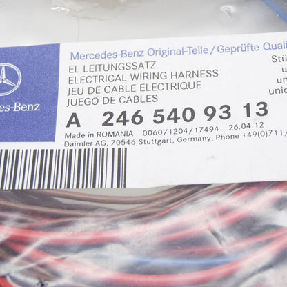 NEW MB CLA C117 AUXILIARY HEATER WIRING HARNESS LHD A2465409313 ORIGINAL