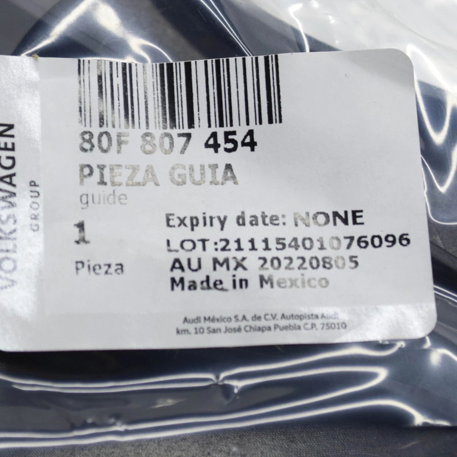 NEW AUDI Q5 FY 80A SPORTBACK REAR RIGHT BUMPER BRACKET 80F807454