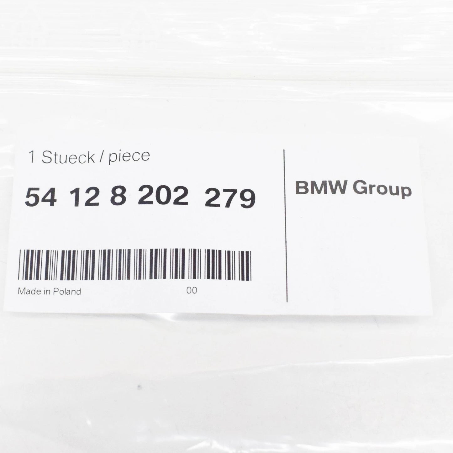 NEW BMW 5 E39 SUNROOF WATER CHANNEL LEFT REPAIR KIT 54128202279 ORIGINAL