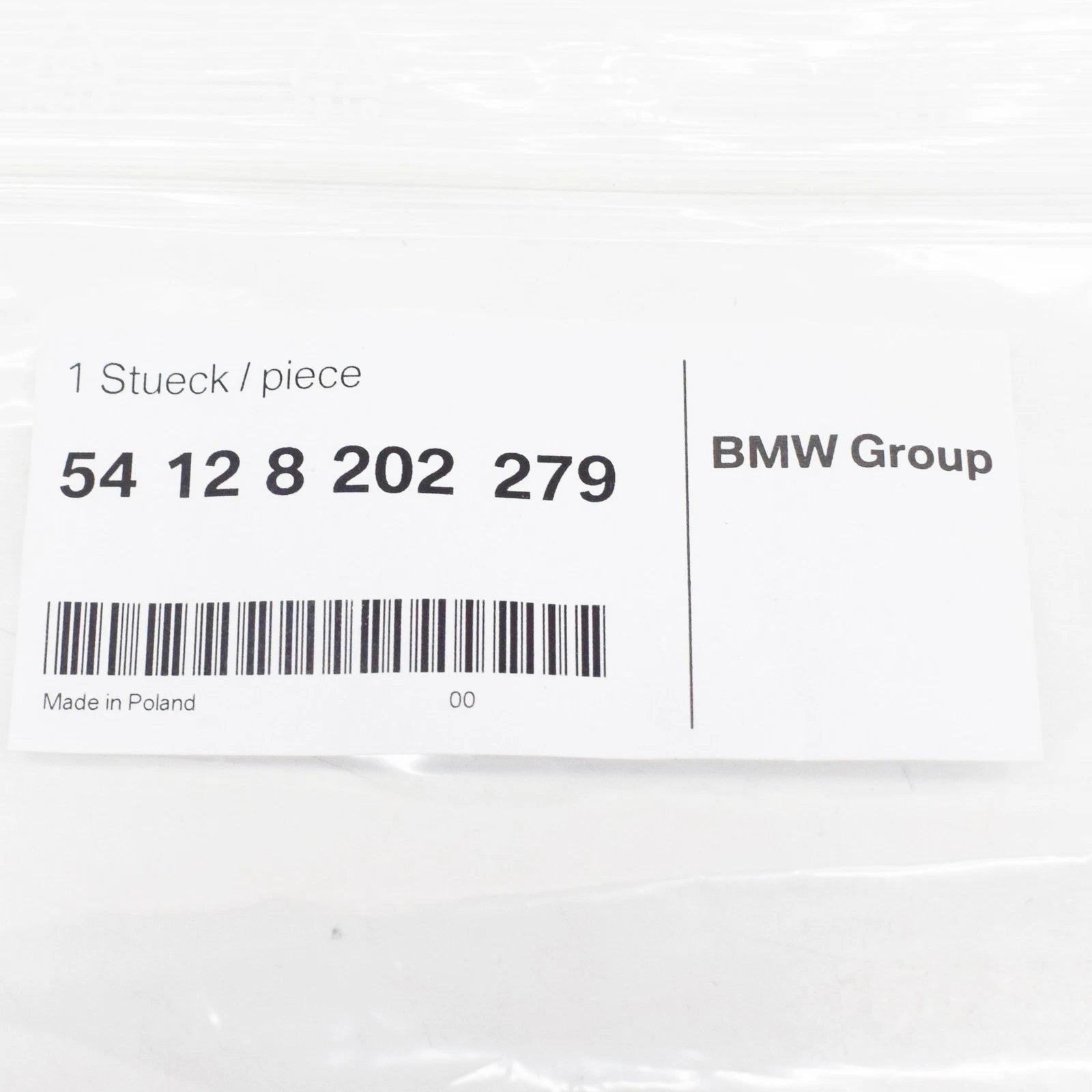 NEW BMW 5 E39 SUNROOF WATER CHANNEL LEFT REPAIR KIT 54128202279 ORIGINAL