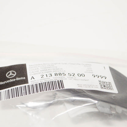 NEW MB E W213 AMG FRONT BUMPER TOW HOOK EYE CAP COVER A21388552009999 ORIGINAL