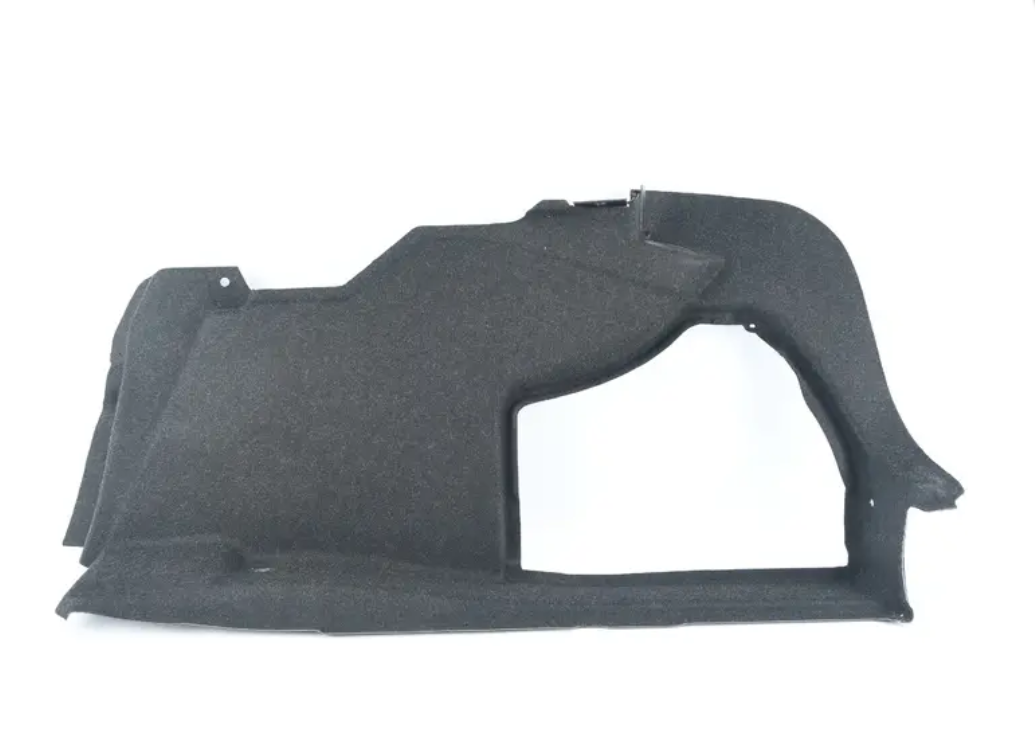 new bmw 3 f30, f80 right trunk trim 7246296 51487246296 original