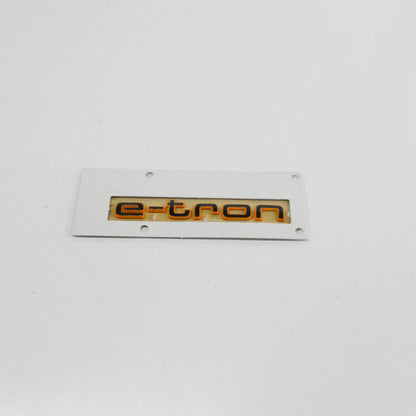NEW AUDI Q8 E-TRON FRONT FENDER EMBLEM BADGE 4KE853601AT94 ORIGINAL
