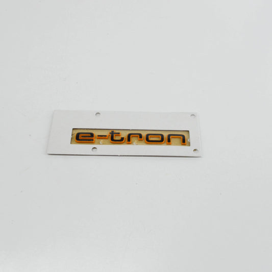 NEW AUDI Q8 E-TRON FRONT FENDER EMBLEM BADGE 4KE853601AT94 ORIGINAL