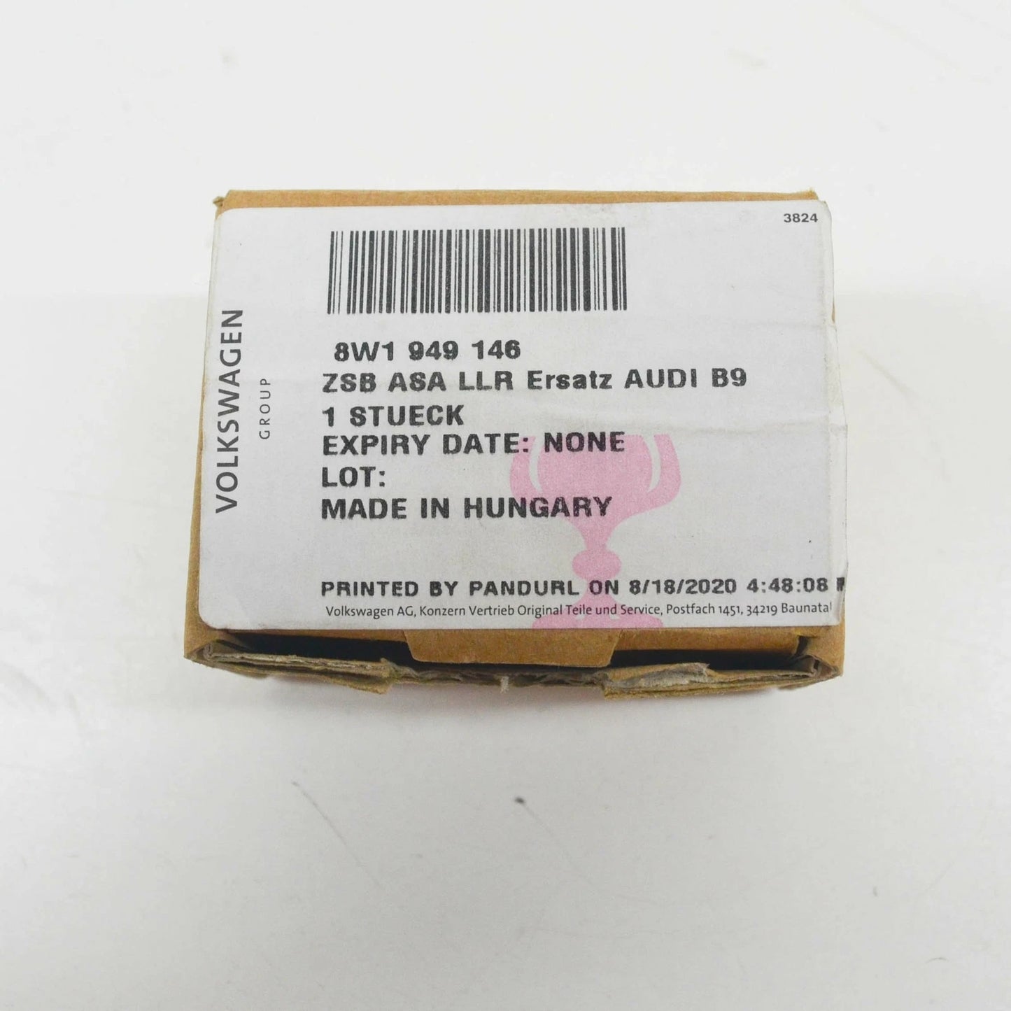 NEW AUDI A4 B9 FRONT RIGHT LANE CHANGE WARNING DISPLAY LHD 8W1949146 ORIGINAL