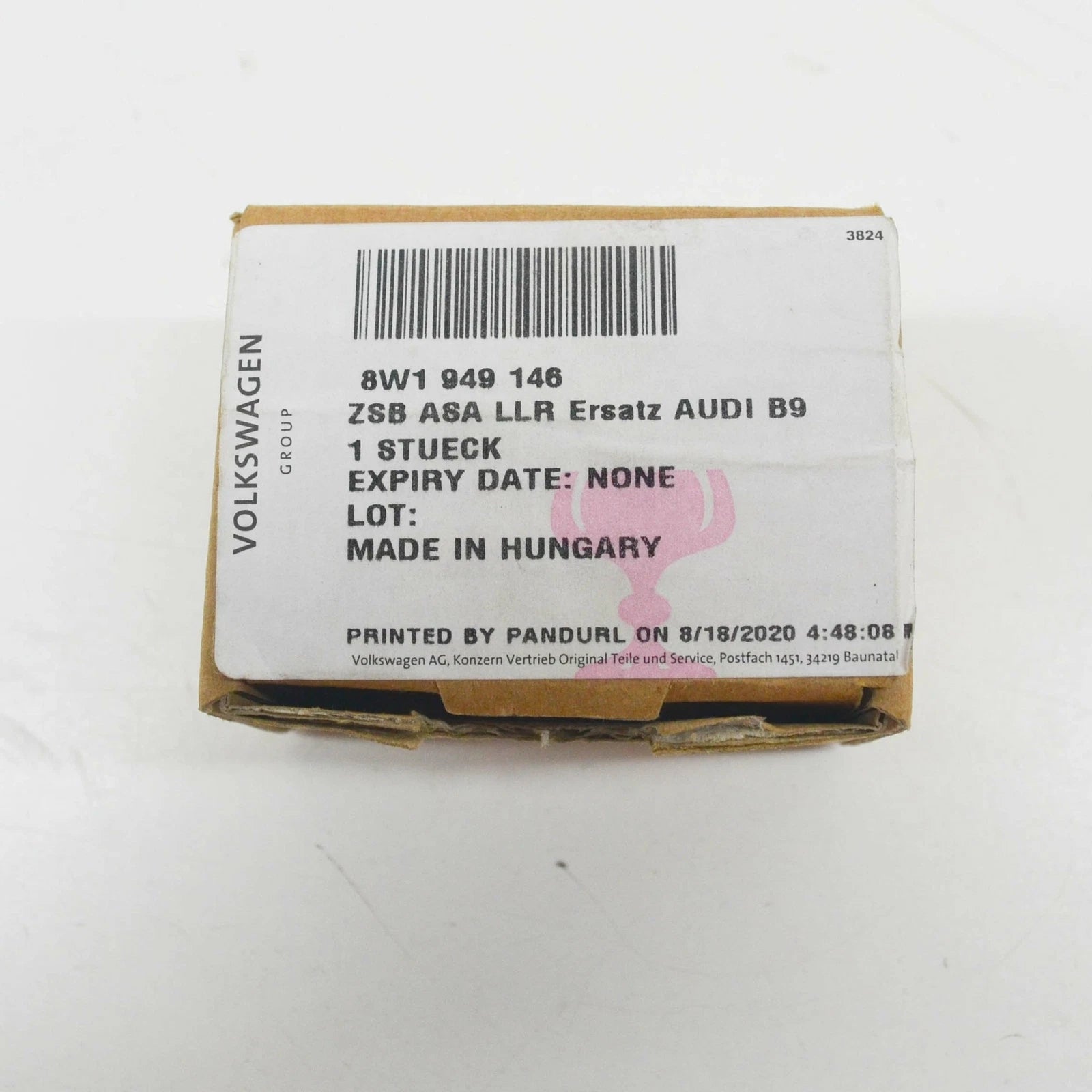 NEW AUDI A4 B9 FRONT RIGHT LANE CHANGE WARNING DISPLAY LHD 8W1949146 ORIGINAL
