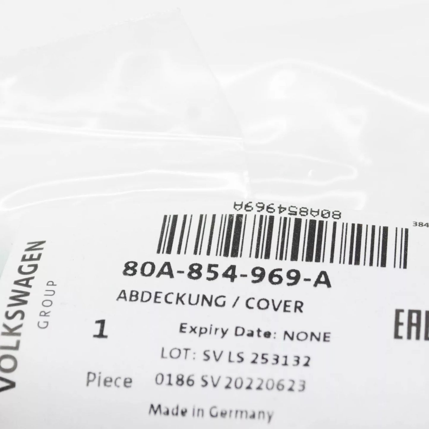 NEW AUDI Q5 FY FRONT LEFT DOOR WHEEL COVER 80A854969A ORIGINAL