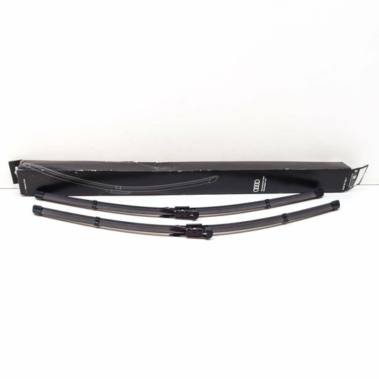 NEW AUDI Q7 4L FRONT AERODYNAMIC WIPER BLADES SET LHD 4L1998002