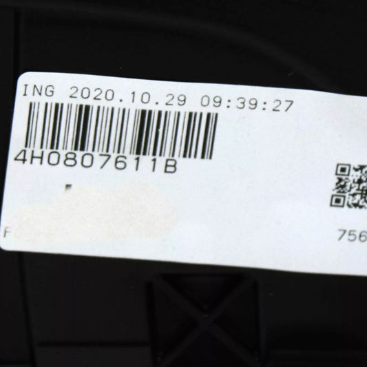 NEW AUDI A8 D4 FRONT BUMPER UNDERBODY CLOSING ELEMENT COVER 4H0807611B ORIGINAL