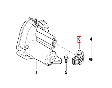 new bmw z4 e86 throttle position sensor 13637840383 3.2 petrol 235kw original