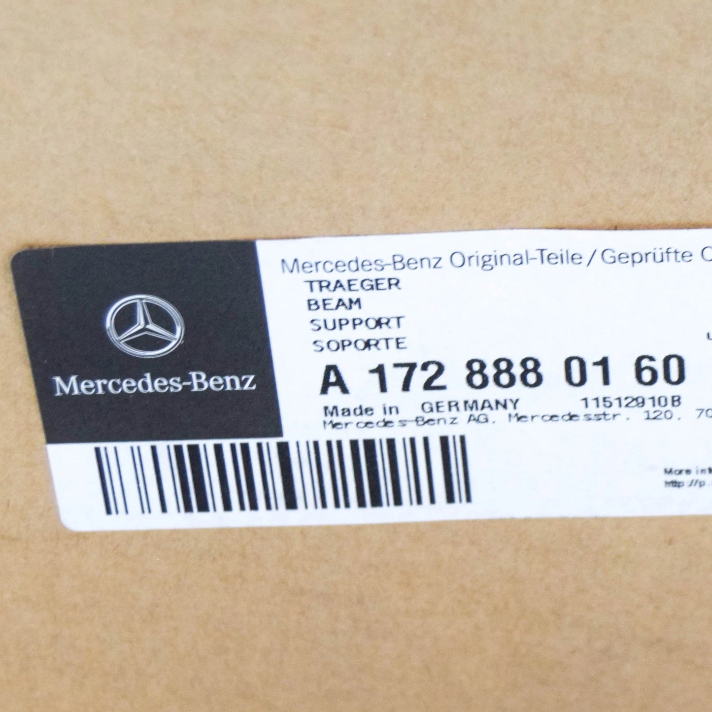 NEW MERCEDES-BENZ SLK R172 RADIATOR GRILLE A1728880160 ORIGINAL