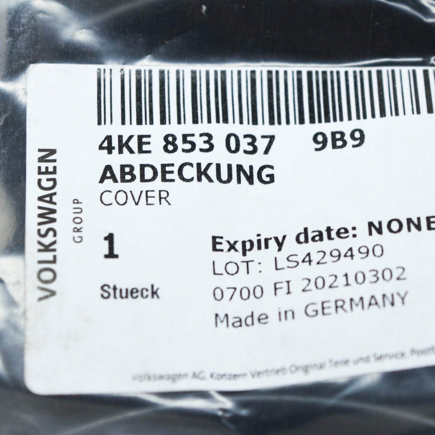 NEW AUDI E-TRON S FRONT RADIATOR GRILLE EMBLEM BRACKET 4KE8530379B9 ORIGINAL