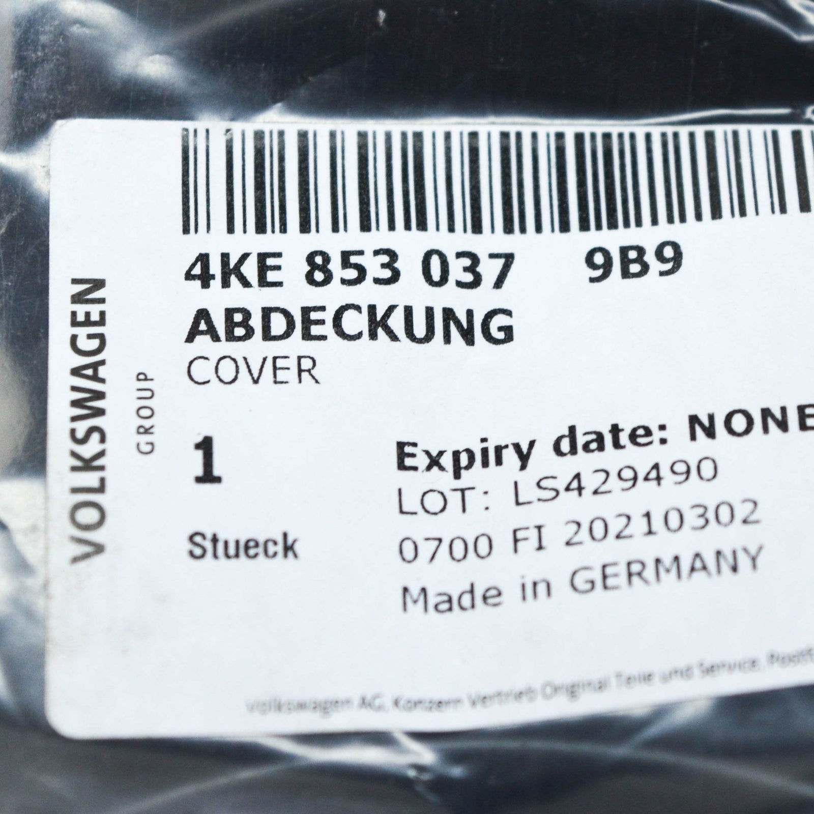 NEW AUDI E-TRON S FRONT RADIATOR GRILLE EMBLEM BRACKET 4KE8530379B9 ORIGINAL