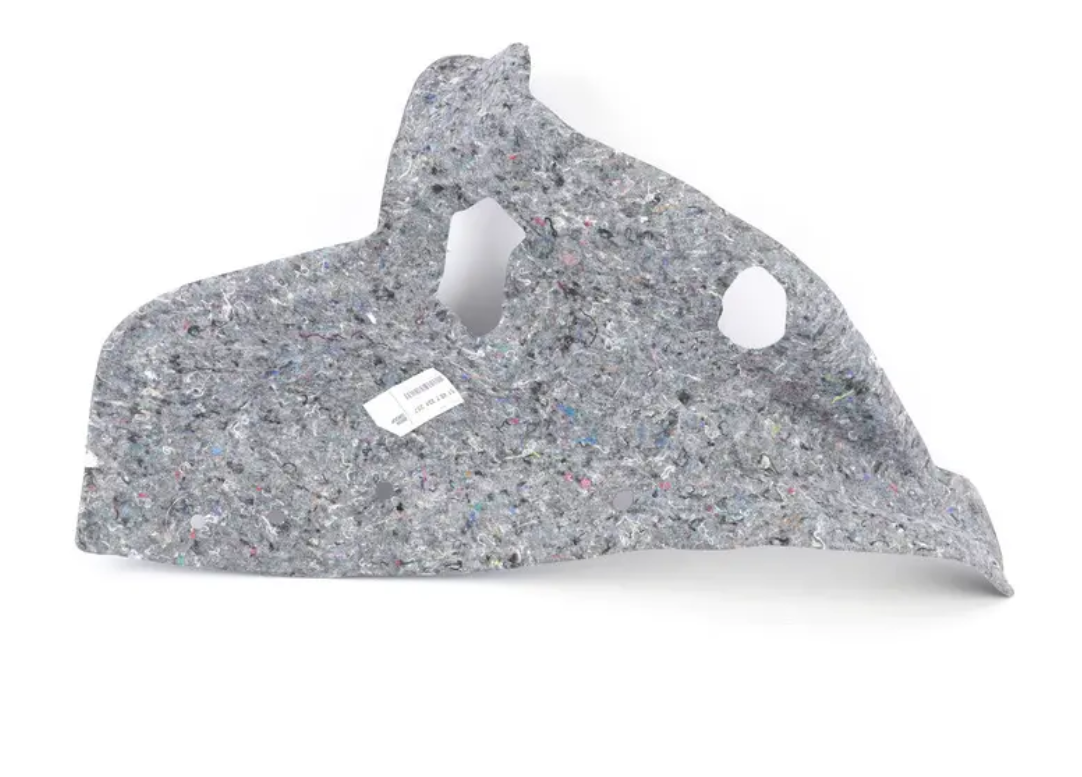 new bmw 2 f22 rear left sound insulat. wheel housing 7334357 51487334357