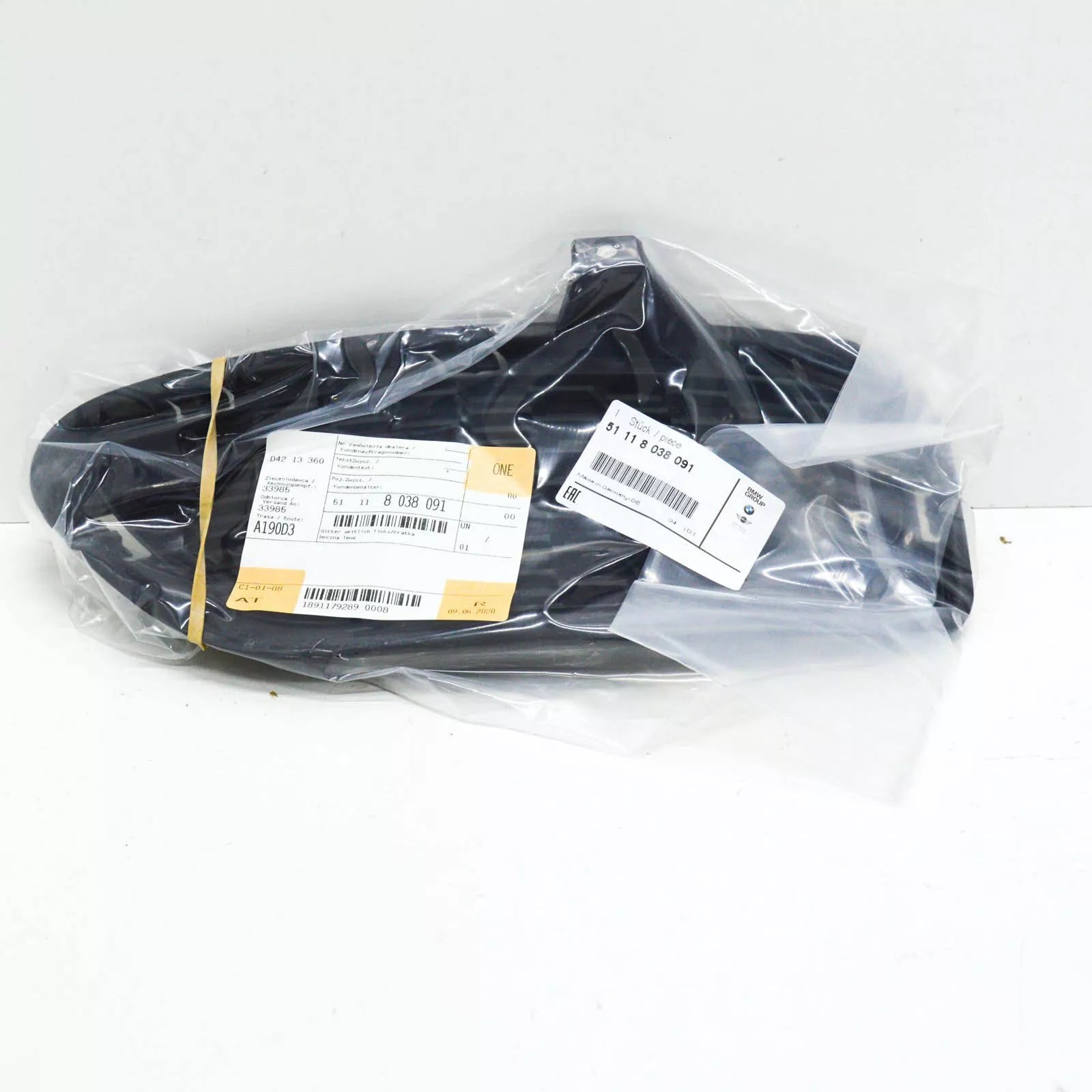 NEW BMW Z4 E89 ROASTER M FRONT LEFT BUMPER GRILLE 51118038091 ORIGINAL