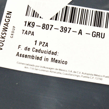 NEW VOLKSWAGEN GOLF MK6 REAR BUMPER PRIMED COVER CAP 1K9807397AGRU ORIGINAL