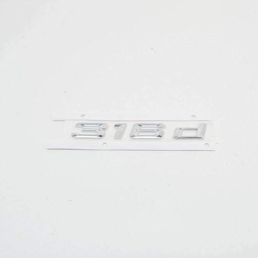 NEW BMW F30 F30N TRUNK LID 316D EMBLEM BADGE LOGO SIGN 7289867 51147289867