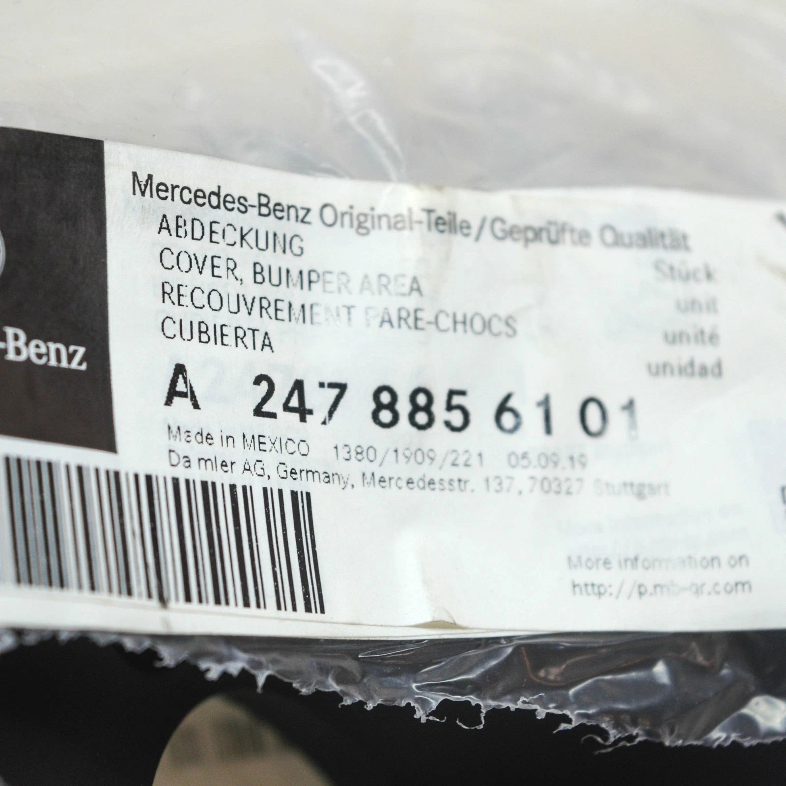 NEW MERCEDES-BENZ GLB X247 FRONT BUMPER LEFT OUTER GRILLE A2478856101 ORIGINAL