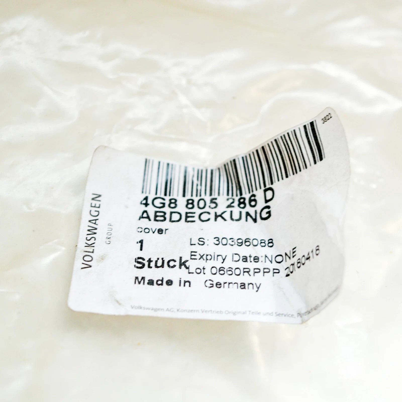 NEW AUDI A7 SPORTBACK 4GA RS7 COVER FOR HEADLAMPS RIGHT 4G8805286D ORIGINAL