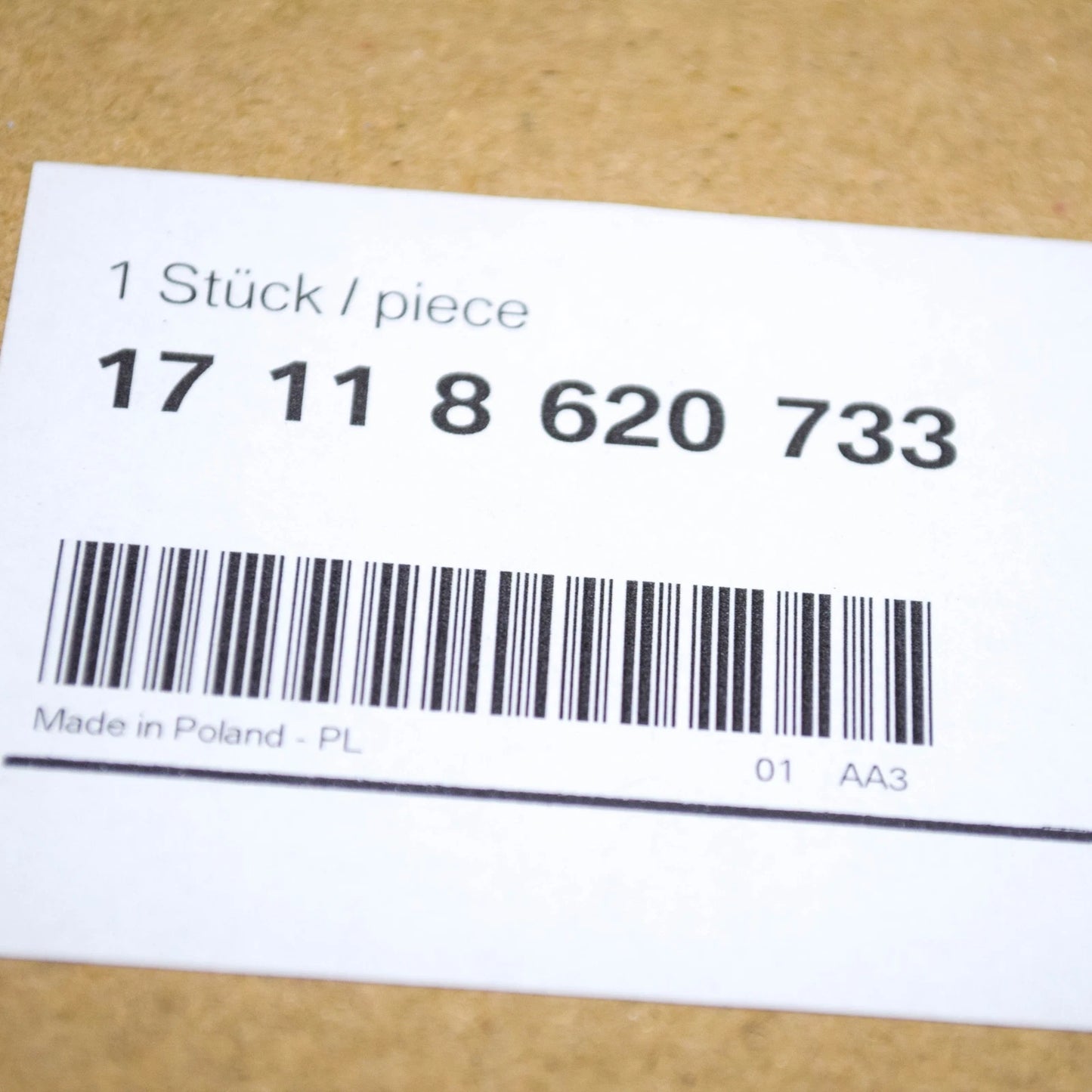 NEW BMW 3 F30 RADIATOR SUPPORT BRACKET RIGHT SIDE 17118620733 2016 ORIGINAL