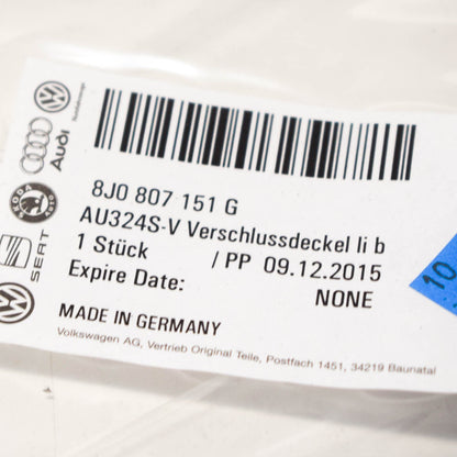 NEW AUDI TT 8J FRONT BUMPER LEFT COVER 8J0807151G ORIGINAL