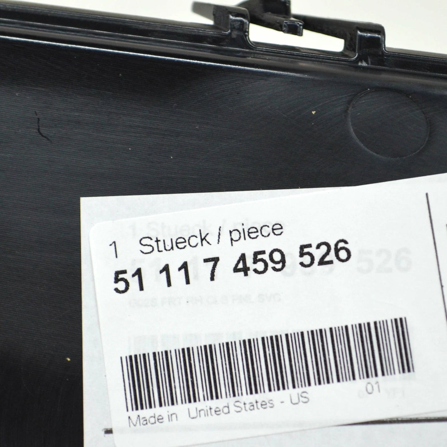 NEW BMW X4 G02 FRONT RIGHT AIR INLET PANEL COVER 51117459526 ORIGINAL