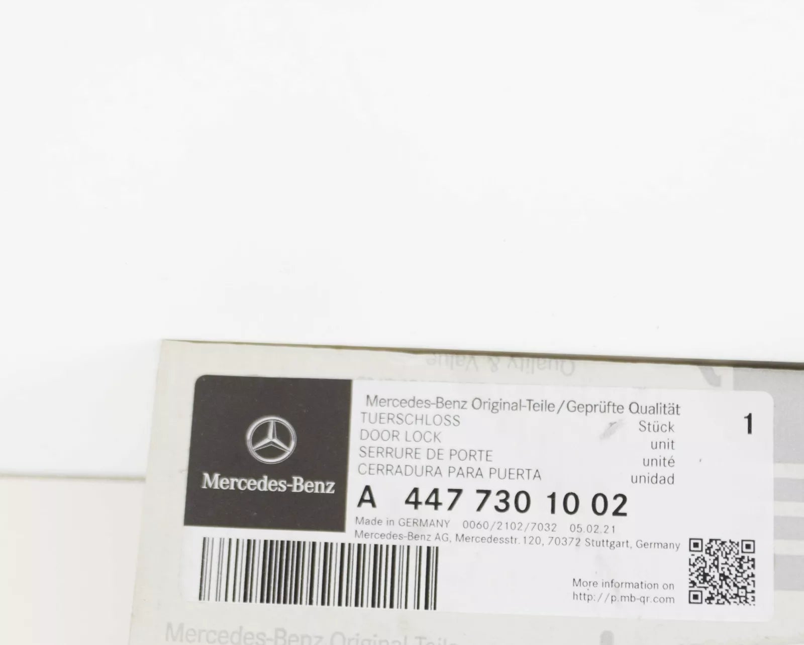 NEW MERCEDES-BENZ VITO W447 REAR RIGHT SLIDING DOOR LOCK A4477301002