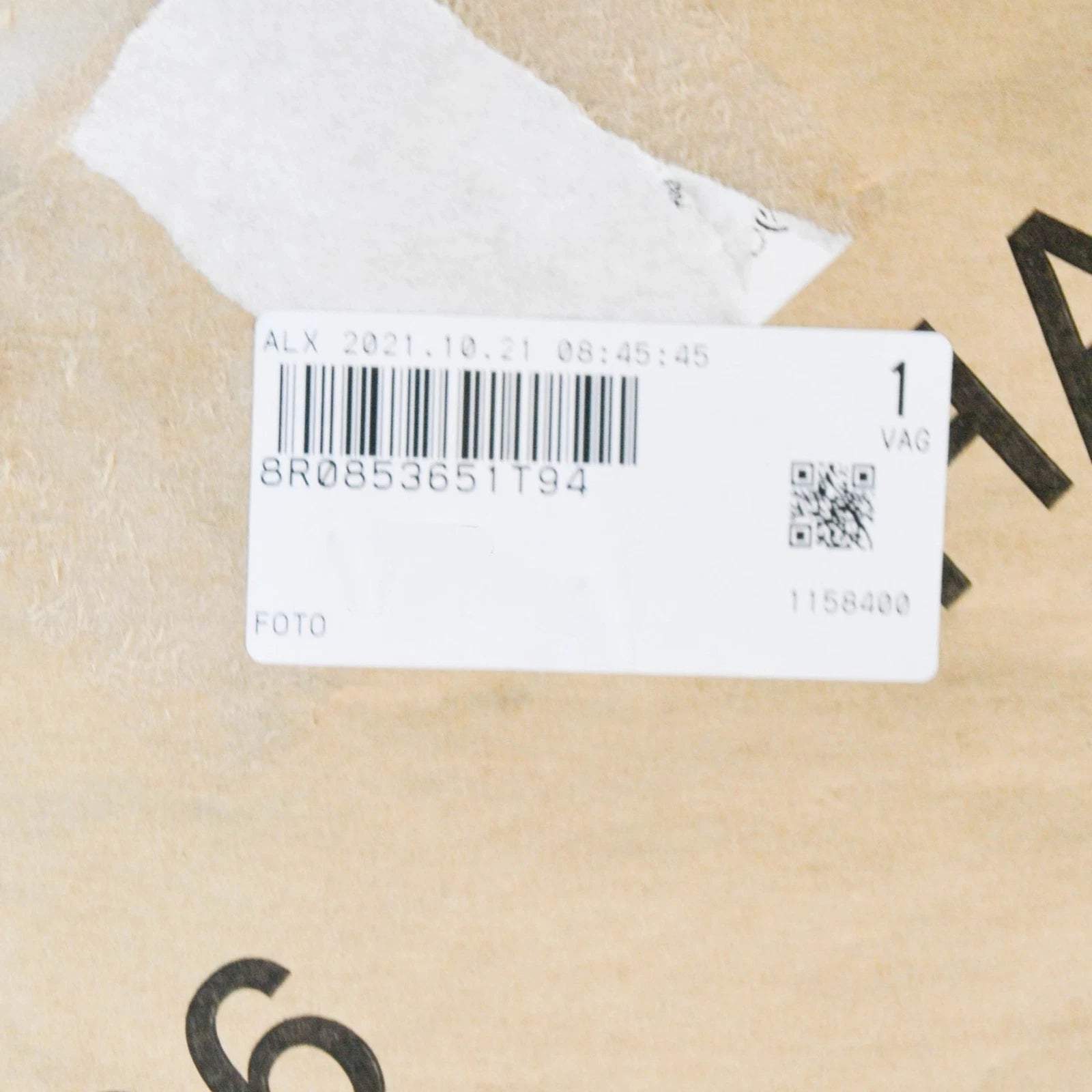 NEW AUDI Q5 8R R FRONT BUMPER RADIATOR GRILLE 8R0853651T94 ORIGINAL