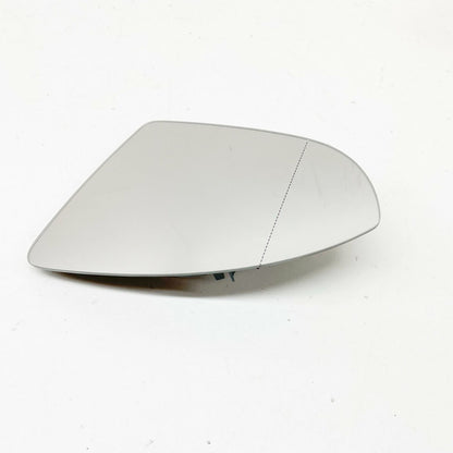 NEW VW GOLF MK7 FRONT LEFT DOOR MIRROR GLASS LHD 5G0857521 ORIGINAL