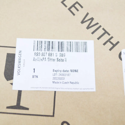 NEW AUDI TT FV FRONT LEFT AIR GUIDE GRILLE 8S0807681G 9B9 8S0807681G9B9 ORIGINAL