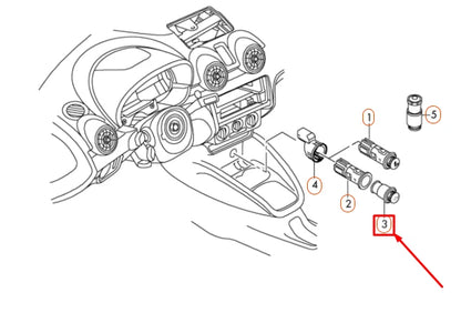 NEW AUDI A1 8X FRONT CIGARETTE LIGHTER COVER 3R0919311 ORIGINAL