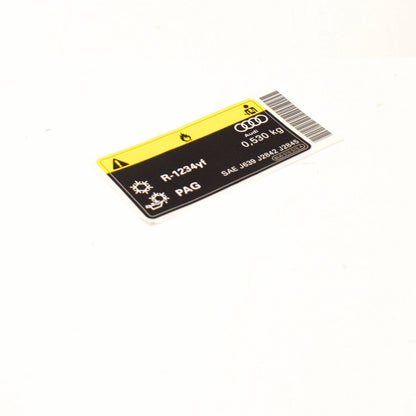 NEW AUDI Q3 8U AC LABEL 8U0010515A ORIGINAL