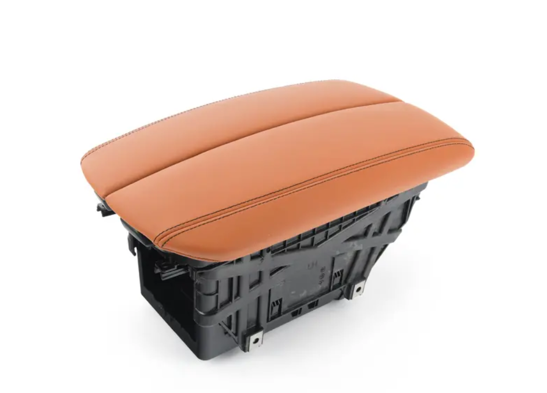 new bmw x6 f86 front middle leather armrest 51168062660 8062660 original