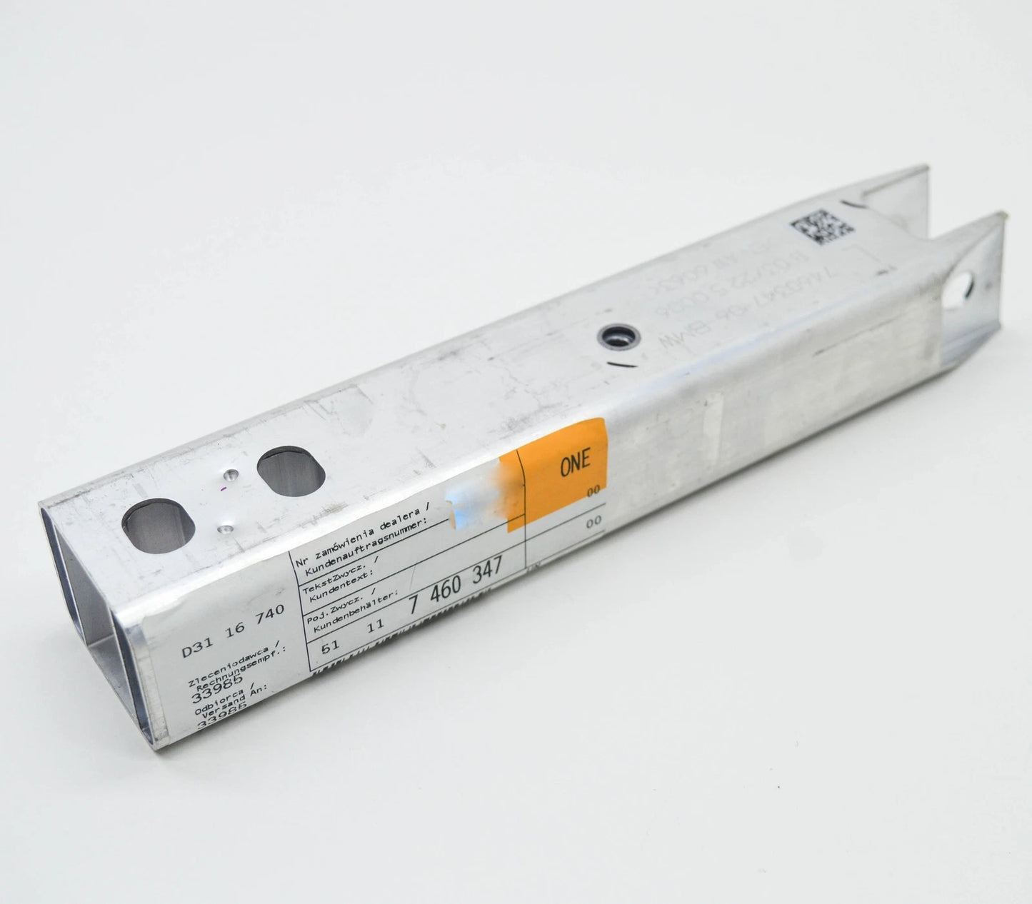 NEW BMW 3 G20 FRONT LEFT TRIM CARRIER CRASH BOX 7460347 51117460347 ORIGINAL