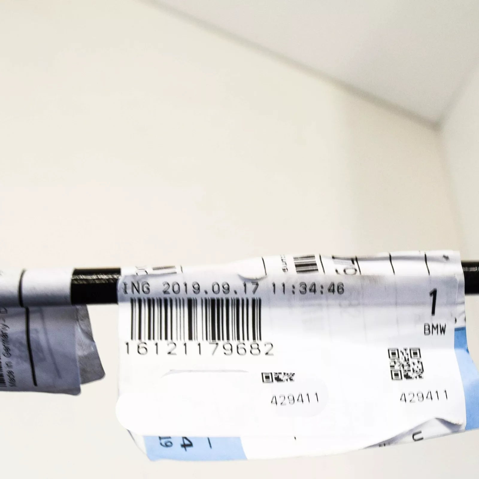 NEW BMW E30 CABRIO COUPE SEDAN FUEL FEED PIPE RETURN LINE 1179682 16121179682