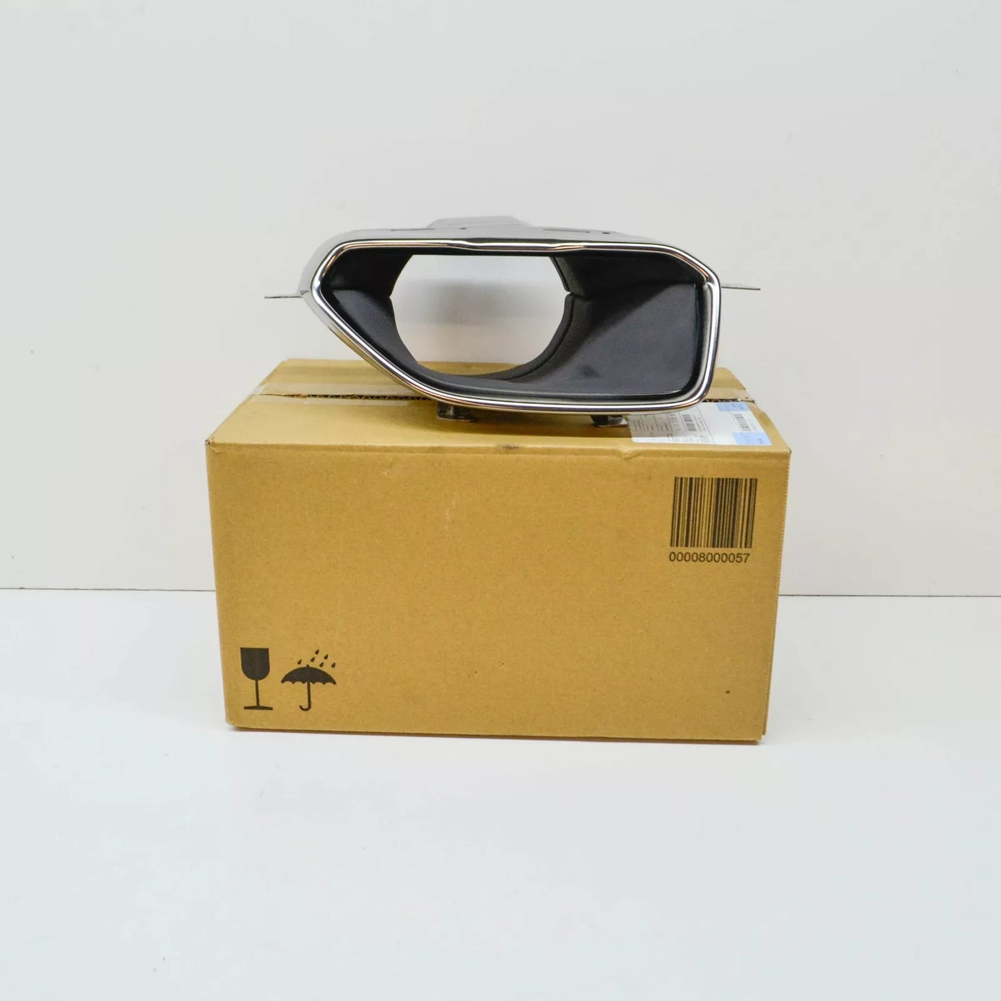 NEW BMW 3 G20 M REAR RIGHT EXHAUST TAILPIPE TRIM 51128058660 ORIGINAL