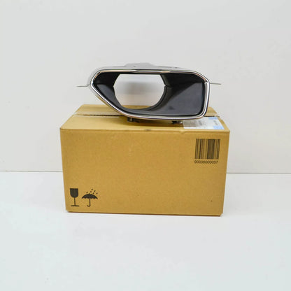 NEW BMW 3 G20 M REAR RIGHT EXHAUST TAILPIPE TRIM 51128058660 ORIGINAL