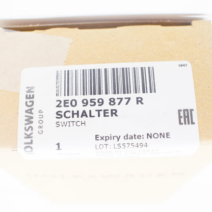 NEW VW CRAFTER 30-35 PASSENGER SIDE ELECTRIC WINDOW SWITCH 2E0959877R ORIGINAL