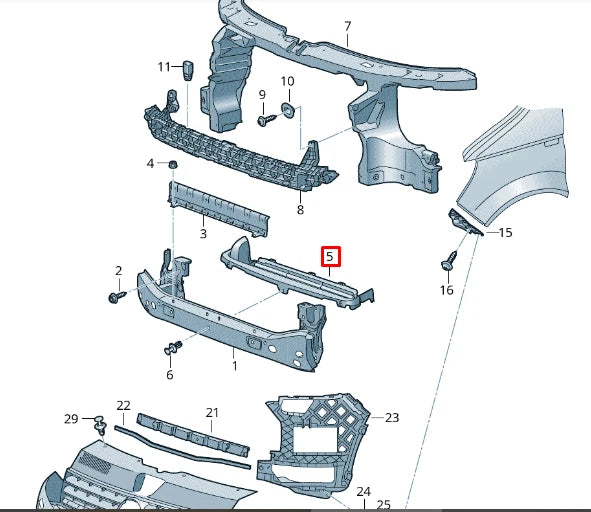 NEW VOLKSWAGEN TRANSPORTER T6 NOISE INSULATION PLATE 7E0805962C ORIGINAL