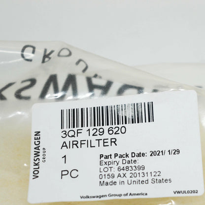 NEW VOLKSWAGEN ATLAS CROSS SPORT CA1 AIR FILTER ELEMENT 3QF129620 ORIGINAL