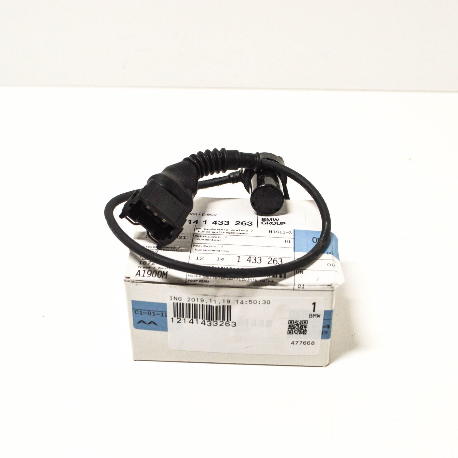 new bmw 7 e38 camshaft position sensor 12141433263 1433263 original
