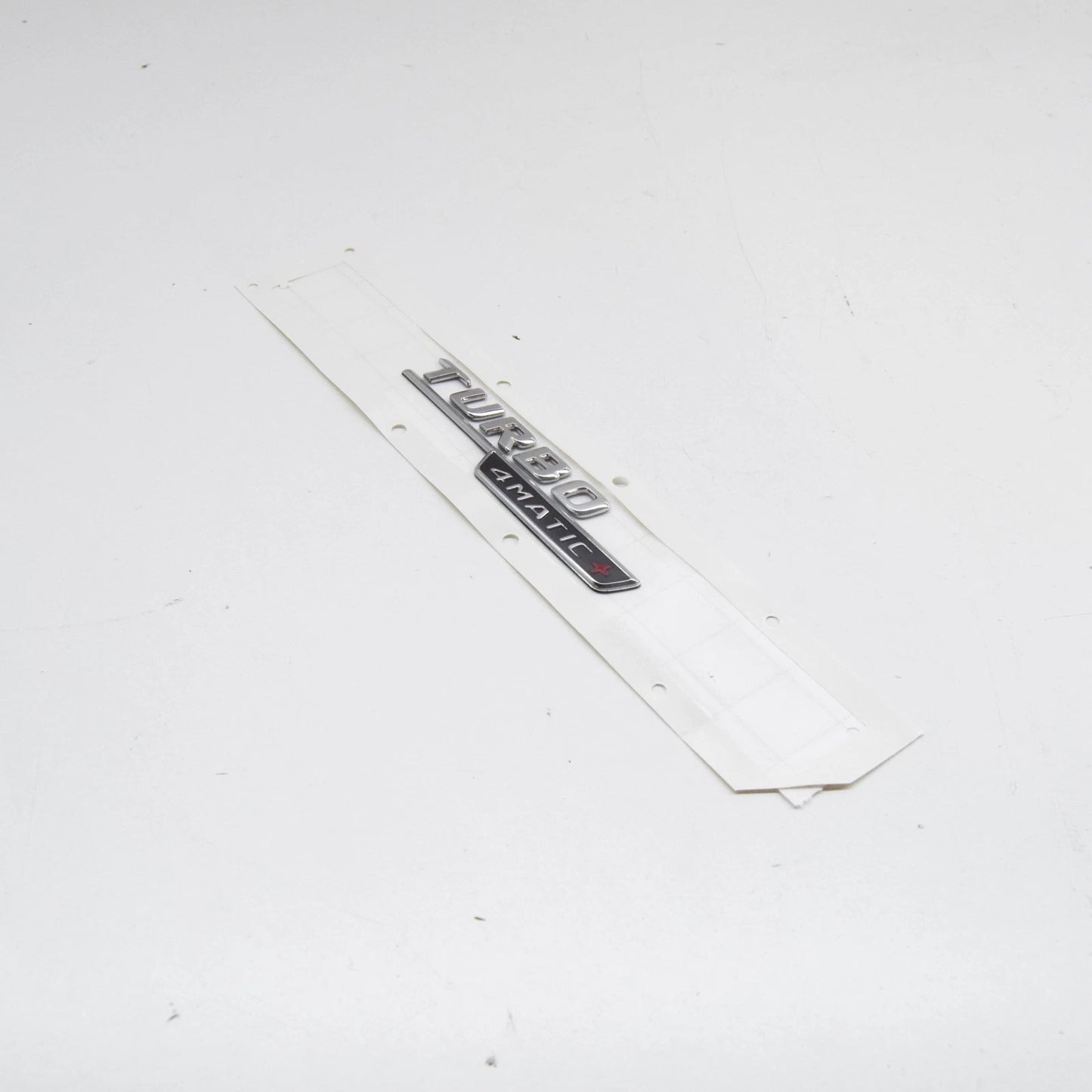 NEW MB E W213 FRONT FENDER WING LEFT EMBLEM BADGE 4MATIC A2908172300 ORIGINAL