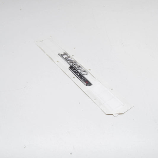 NEW MB E W213 FRONT FENDER WING LEFT EMBLEM BADGE 4MATIC A2908172300 ORIGINAL