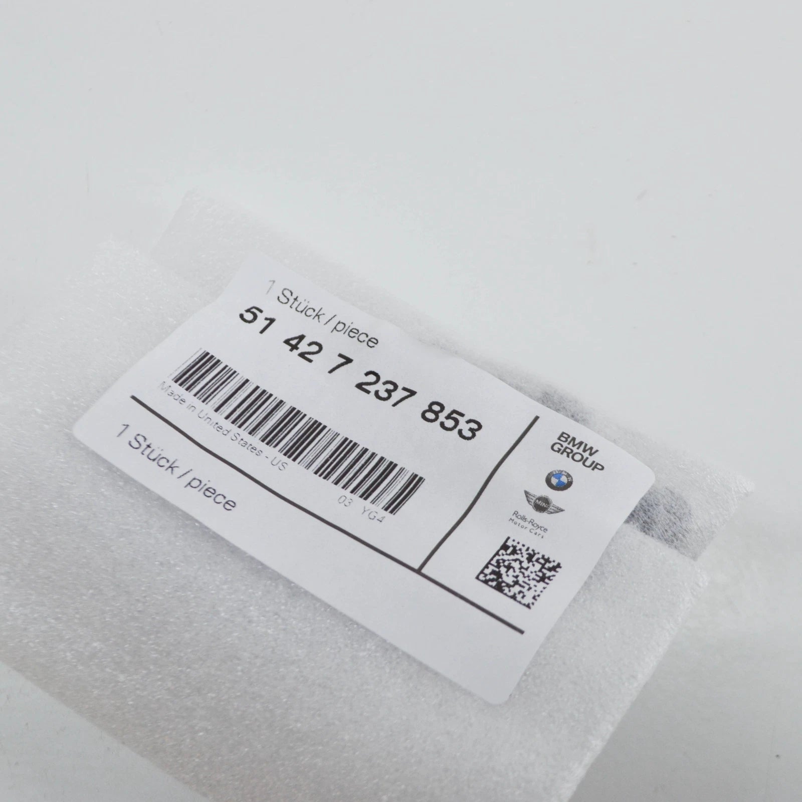 NEW BMW X3 F25 REAR LEFT LOUDSPEAKER COVER 51427237853 7237853 ORIGINAL