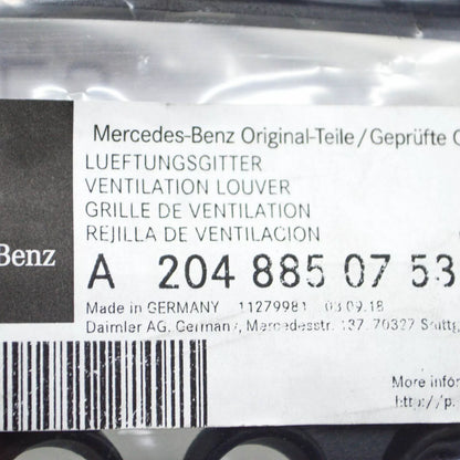 NEW MERCEDES-BENZ C W204 FRONT BUMPER RIGHT GRILLE A2048850753