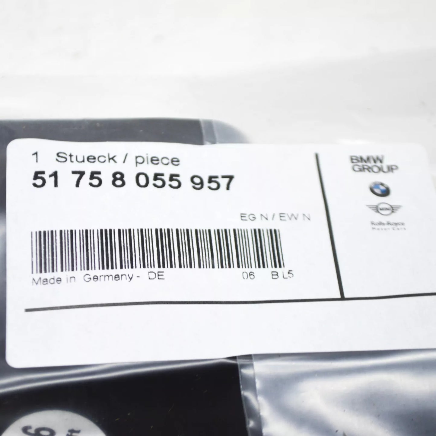 NEW BMW 3 F80 M3 3.0I 317KW LEFT STEERING SYSTEM COVER 51758055957 2015 ORIGINAL