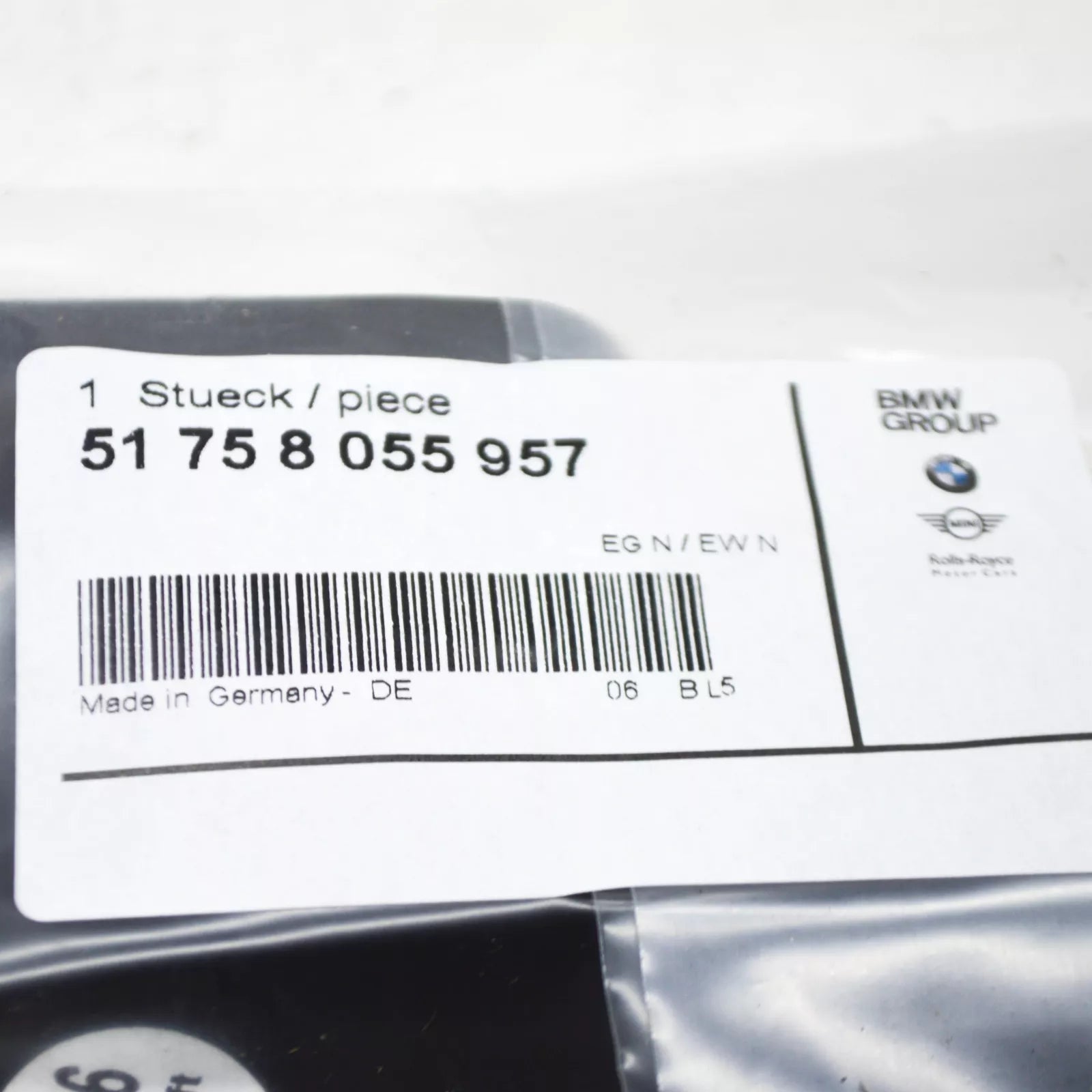 NEW BMW 3 F80 M3 3.0I 317KW LEFT STEERING SYSTEM COVER 51758055957 2015 ORIGINAL