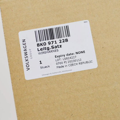 NEW AUDI A4 B8 STARTER AND ALTERNATOR WIRING SET 8K0971228 ORIGINAL