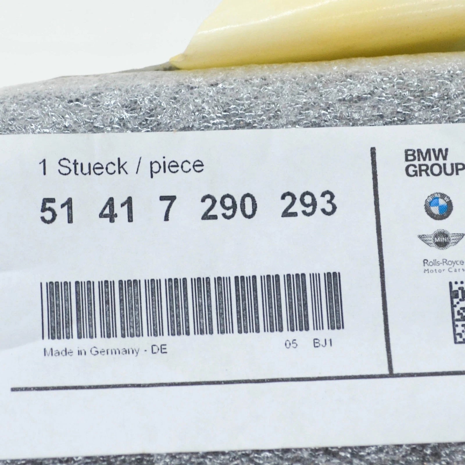 NEW BMW 6 GRAN COUPE F06 FRONT LEFT DOOR PANEL LEFT HANDLE 51417290293 ORIGINAL