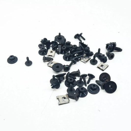 NEW AUDI Q7 4M FRONT AND REAR WHEELHOUSING LINER ATTACHMENT SET V04017001H